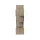 230-000243 Ραφιέρα τοίχου Tiber pakoworld sonoma 120x22x67εκ