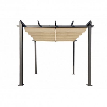 61833/1/LP VENUS GAZEBO ΑΛΟΥΜΙΝΙΟΥ 3X3Xh2,40M