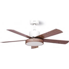 Gruppe 48-12115DC Ανεμιστήρας Οροφής 122cm 38W με Φως & Τηλεχειριστήριο Καφέ