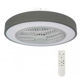 Gruppe CMBF-FS6008 Ανεμιστήρας Οροφής 50cm με Φως και Τηλεχειριστήριο Grey