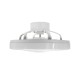 Gruppe LDGD046 Ανεμιστήρας Οροφής 46cm με Φως και Τηλεχειριστήριο Λευκός