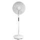 Gruppe SF705-1316E Ανεμιστήρας Ορθοστάτης 2 σε 1 60W Διαμέτρου 45cm με Τηλεχειριστήριο