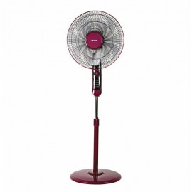 Gruppe FS-40-827 Ανεμιστήρας Ορθοστάτης 45W Διαμέτρου 40cm Purple