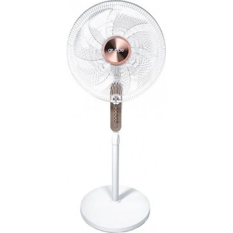 Gruppe SF1873A Ανεμιστήρας Δαπέδου 70W Διαμέτρου 45cm White Gold