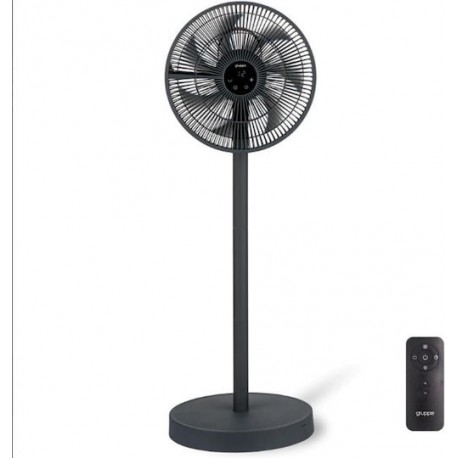 Gruppe SP30-14R Ανεμιστήρας Ορθοστάτης 50W Διαμέτρου 35.5cm με Τηλεχειριστήριο