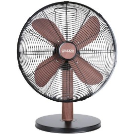 Gruppe FT-30MD Επιτραπέζιος Ανεμιστήρας 40W Black - Wood