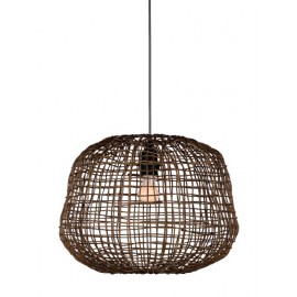 4104-B InLight Κρεμαστό φωτιστικό από ρατάν 1XE27 D:30x40cm (4104-B)