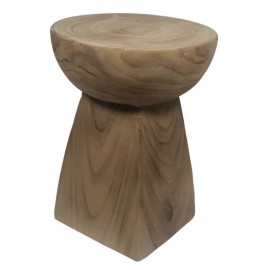240019 ΣΚΑΜΠΩ ΑΠΟ ΞΥΛΟ PAULWONIA Φ28Χ38cm