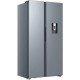 Candy CNSQ2T918EWX Ψυγείο Ντουλάπα 523lt Total NoFrost Υ177.5xΠ90.8xΒ64.7εκ. Inox  E