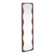 384-000022 Καθρέπτης Jenia pakoworld mdf καρυδί 40x40x160εκ