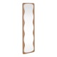 384-000021 Καθρέπτης Jenia pakoworld mdf σε φυσική απόχρωση 40x40x160εκ