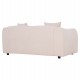 ΚΑΝΑΠΕΣ 2-ΘΕΣΙΟΣ JUNOA HM3334.02 ΕΚΡΟΥ ΥΦΑΣΜΑ 172x89x85Υεκ