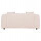 ΚΑΝΑΠΕΣ 2-ΘΕΣΙΟΣ JUNOA HM3334.02 ΕΚΡΟΥ ΥΦΑΣΜΑ 172x89x85Υεκ