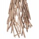 ΑΠΛΙΚΑ ΤΟΙΧΟΥ VEKNA HM4876 DRIFTWOOD ΣΕ ΦΥΣΙΚΟ 43x15(πάχος)x100Υεκ.[1xΕ27]