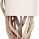 ΕΠΙΤΡΑΠΕΖΙΟ ΦΩΤΙΣΤΙΚΟ BRAMBLE HM4873 DRIFTWOOD & ΛΕΥΚΟ ΚΑΠΕΛΟ Φ28x65Υεκ.