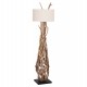 ΔΙΑΚΟΣΜΗΤΙΚΟ ΦΩΤΙΣΤΙΚΟ ΔΑΠΕΔΟΥ ALTAR HM4872 DRIFTWOOD--ΛΕΥΚΟ PVC Φ44.5x167Υεκ.