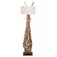 ΔΙΑΚΟΣΜΗΤΙΚΟ ΦΩΤΙΣΤΙΚΟ ΔΑΠΕΔΟΥ ALTAR HM4872 DRIFTWOOD--ΛΕΥΚΟ PVC Φ44.5x167Υεκ.