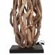 ΔΙΑΚΟΣΜΗΤΙΚΟ ΦΩΤΙΣΤΙΚΟ ΔΑΠΕΔΟΥ ALTAR HM4872 DRIFTWOOD--ΛΕΥΚΟ PVC Φ44.5x167Υεκ.
