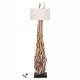 ΔΙΑΚΟΣΜΗΤΙΚΟ ΦΩΤΙΣΤΙΚΟ ΔΑΠΕΔΟΥ ALTAR HM4872 DRIFTWOOD--ΛΕΥΚΟ PVC Φ44.5x167Υεκ.