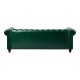 074-000084 Kαναπές τριθέσιος τ. Chesterfield pakoworld pu κυπαρισσί 203x84x67εκ