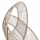 ΠΟΛΥΘΡΟΝΑ-ΦΩΛΙΑ RULER HM6506.02 ΜΟΚΑ ΜΕΤΑΛΛΟ-P.E.RATTAN--ΓΚΡΙ ΜΑΞΙΛΑΡΙΑ 90x85x149Υεκ