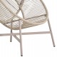 ΠΟΛΥΘΡΟΝΑ-ΦΩΛΙΑ RULER HM6506.02 ΜΟΚΑ ΜΕΤΑΛΛΟ-P.E.RATTAN--ΓΚΡΙ ΜΑΞΙΛΑΡΙΑ 90x85x149Υεκ