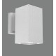 80203824 it-Lighting Elarbee E27 Outdoor Wall Lamp with Up or Down light in White (80203824)