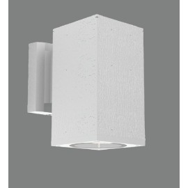 80203824 it-Lighting Elarbee E27 Outdoor Wall Lamp with Up or Down light in White (80203824)