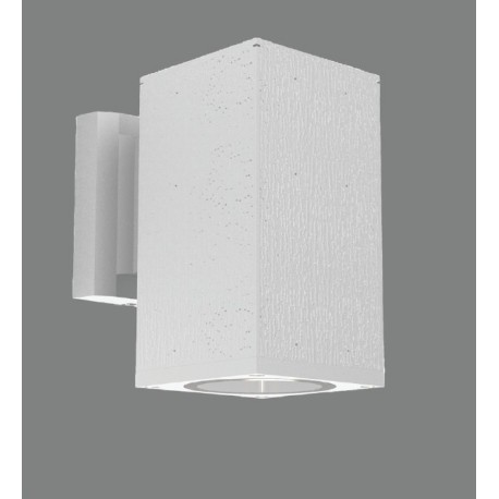 80203824 it-Lighting Elarbee E27 Outdoor Wall Lamp with Up or Down light in White (80203824)