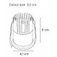 X00360W Inlight Downlight σποτ 5W 3CCT σε λευκή απόχρωση D: 4.1x6cm (X00360W)