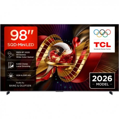TCL 98C8L Smart Τηλεόραση 98" 4K UHD SQD-Mini LED C8L HDR (2026)