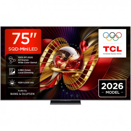 TCL 75C8L Smart Τηλεόραση 75" 4K UHD SQD-Mini LED C8L HDR (2026) D