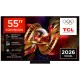TCL 55C8L Smart Τηλεόραση 55" 4K UHD SQD-Mini LED C8L HDR (2026) E