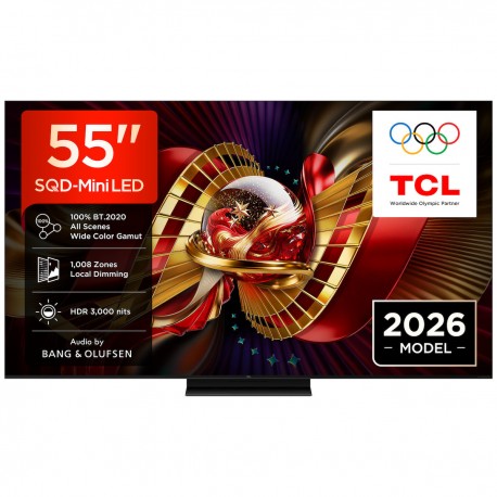 TCL 55C8L Smart Τηλεόραση 55" 4K UHD SQD-Mini LED C8L HDR (2026) E