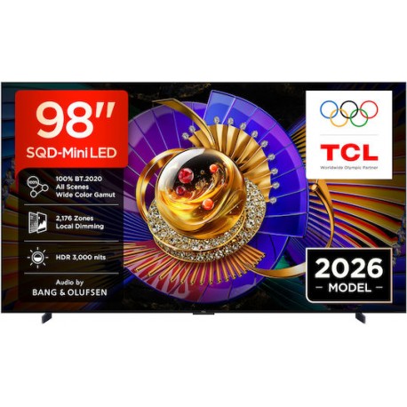 TCL 98C7L Smart Τηλεόραση 98" 4K UHD SQD-Mini LED C7L HDR (2026) D