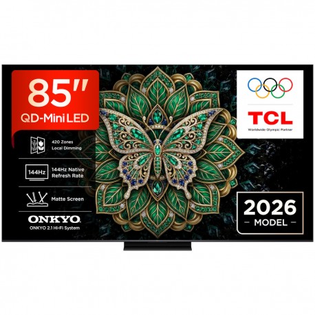 TCL  85C6K Pro Smart Τηλεόραση 85" 4K UHD QD-Mini LED C6K Pro HDR (2026) D