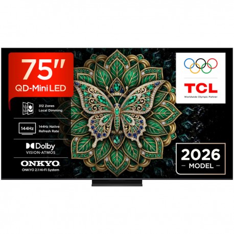 TCL 75C6K Pro Smart Τηλεόραση 75" 4K UHD QD-Mini LED C6K Pro HDR (2026) E