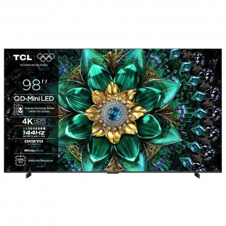 TCL Smart Τηλεόραση 98" 4K UHD Mini LED 98Q6C HDR (2025) E