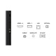 TCL Smart Τηλεόραση 98" 4K UHD Mini LED 98Q6C HDR (2025) E