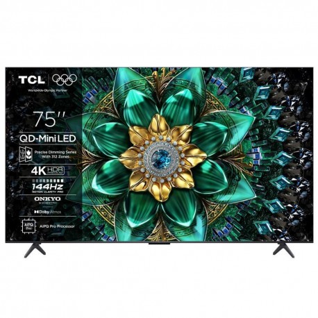 TCL Smart Τηλεόραση 75" 4K UHD Mini LED 75Q6C HDR (2025) E
