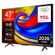 TCL 43P7L Smart Τηλεόραση 43" 4K UHD QLED P7L HDR (2026) F