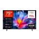 TCL 75P6L Smart Τηλεόραση 75" 4K UHD LED P6L HDR (2026) E