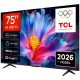 TCL 75P6L Smart Τηλεόραση 75" 4K UHD LED P6L HDR (2026) E
