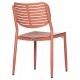 ΚΑΡΕΚΛΑ ΤΡΑΠΕΖΑΡΙΑΣ HILLIARD HM6645.08 ΑΛΟΥΜΙΝΙΟ ΣΕ TERRACOTTA 46x54x78Υεκ