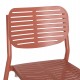 ΚΑΡΕΚΛΑ ΤΡΑΠΕΖΑΡΙΑΣ HILLIARD HM6645.08 ΑΛΟΥΜΙΝΙΟ ΣΕ TERRACOTTA 46x54x78Υεκ