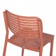 ΚΑΡΕΚΛΑ ΤΡΑΠΕΖΑΡΙΑΣ HILLIARD HM6645.08 ΑΛΟΥΜΙΝΙΟ ΣΕ TERRACOTTA 46x54x78Υεκ