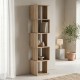 230-000172 Βιβλιοθήκη Cubik pakoworld sonoma 35x30x161εκ