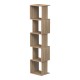 230-000172 Βιβλιοθήκη Cubik pakoworld sonoma 35x30x161εκ