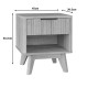 086-000024 Κομοδίνο Hamea pakoworld mdf σε φυσική απόχρωση 45x39.5x50.2εκ