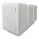415-000013 Μπουφές Kooldio pakoworld mdf λευκό 120x37.5x69εκ